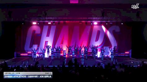Cheer Athletics - Denver - Ice Girls [2025 L4 - U18 Day 1] 2025 CHAMPS Grand Nationals