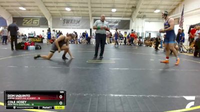 195 lbs Round 1 (6 Team) - Cole Hosey, Iron Faith Grappling vs Dom Iaquinto, Empire Wrestling Academy