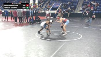 150 lbs Consi Of 8 #1 - Samson Xayachack, Tyngsborough/Dracut vs Ezekiel Cherival, Hampden Charter High