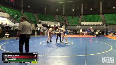 220 lbs Semifinal - Will Caneer, Arab vs Michael Gomer, Saint Clair County