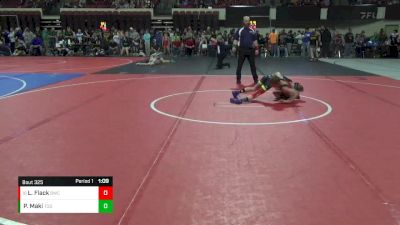 78 lbs Cons. Round 4 - Luke Flack, Bozeman Wrestling Club vs Pierce Maki, Touch Of Gold