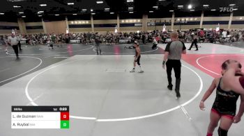 66 lbs Consi Of 4 - Logan De Guzman, Savage House WC vs Asher Ruybal, San Luis Valley WC