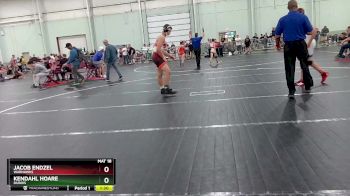 180 lbs Semifinal - Jacob Endzel, Warhawks vs Kendahl Hoare, Dubois
