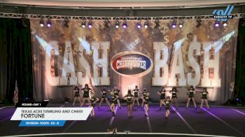 Texas Aces Tumbling and Cheer - Fortune [2024 L1 Youth - D2 - B Day 1] 2024 Cheer Power Cash Bash Showdown Galveston