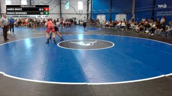 Silver 184 lbs Cons. Round 3 - Josiah Morones, Eureka vs James Bratz, Wisconsin-Whitewater