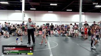 48 lbs Round 5 (6 Team) - Lucas Cantarero, Savage WA vs Colton Clark, Quaker Nation