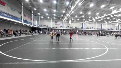 125 lbs Consi Of 8 #1 - Malachi Stratton, George Mason - UnAttached vs Sawyer Ostroff, Long Island