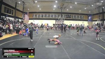 53 lbs Round 1 - Luca Perino, Eastside Youth Wrestling vs Jeremiah Simmons, Panther Club