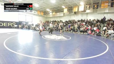 215 lbs Quarterfinal - Adam Galindo, Servite vs Santiago Salas, Yorba Linda