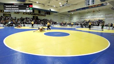 116 lbs Consi Of 16 #2 - Mason Schlaht, St. John Bosco vs Destin Maestas, SLAM Academy (NV)