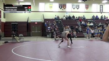 144 lbs Semifinal - Tyler Wieland, Independence vs Mace Schnoor, Monticello