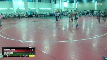 126 lbs Round 6 (16 Team) - Caelyb Sides, Indiana Goon Squad vs Keanu Lee, SD Red