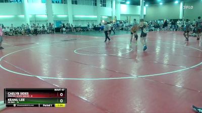 126 lbs Round 6 (16 Team) - Caelyb Sides, Indiana Goon Squad vs Keanu Lee, SD Red