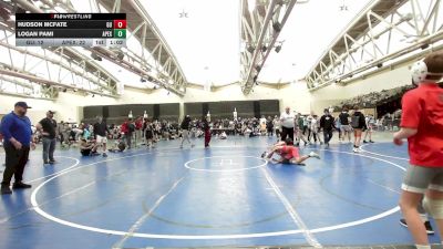 97 lbs Rr Rnd 9 - Hudson McFate, Georgia United MS vs Logan Pami, Apex MS