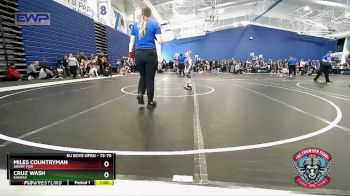 73-76 lbs Round 3 - Miles Countryman, Angry Fish vs Cruz Wash, Kansas