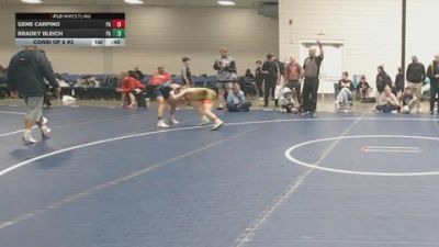90 lbs Consi Of 8 #2 - Gene Carpino, PA vs Bradey Bleich, PA