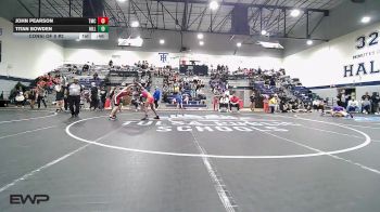 126 lbs Consi Of 8 #2 - John Pearson, Tulsa Memorial vs Titan Bowden, Hilldale