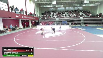 184 lbs Cons. Round 2 - Nick McCarthy, Frostburg State vs Gaetano Savelli, Gannon