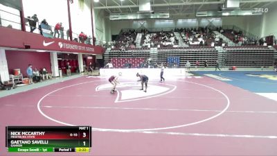 184 lbs Cons. Round 2 - Nick McCarthy, Frostburg State vs Gaetano Savelli, Gannon