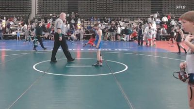 81 lbs Rr Rnd 1 - John Cheli Jr, American MMAW - ESC vs Lucas Leddy, Cunliffes Corner Tan - ESC