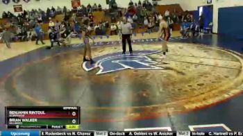 160 lbs Semifinal - Benjamin Rintoul, Scapppoose vs Brian Walker, Hillsboro