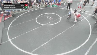 106 lbs Champ. Round 1 - Jesiah Castillo, West Covina High School Wrestl vs Rianno Oropallo, Rancho Bernardo WC