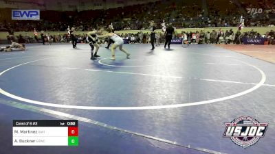 110 lbs Consi Of 8 #2 - Maggie Martinez, Davis vs Aislyn Buckner, El Reno Wrestling Club