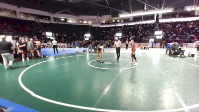 120 lbs Champ. Round 2 - George Quezada, Zillah vs Julian Godina, Toppenish