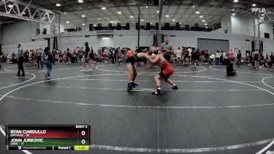 150 lbs Placement (4 Team) - John Jurkovic, LBWC vs Ryan Ciardullo, GPS Blue