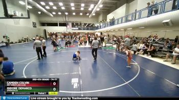 74-77 lbs Round 3 - Camden Colvin, Roy Wrestling Club vs Isidore DeMarco, Springville