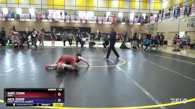 144 lbs Cons. Round 5 - Airic Conn, Iowa vs Nick Esser, Moen Wrestling Academy