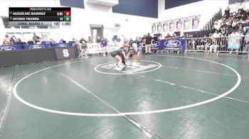 110 lbs Cons. Round 2 - Jaqueline Ramirez, El Monte vs Jayden Ybarra, Victor Valley