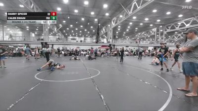 84 lbs Round 7 (10 Team) - Caleb Swain, Pride WC vs Danny Spicer, Kraken Black