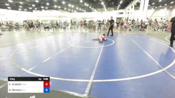 53 kg Rr Rnd 1 - Elizabeth Graeber, Idaho Gold vs Olivia Romero, Victory WC-Central WA