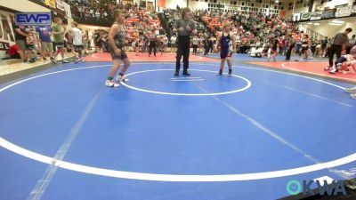 131 lbs Rr Rnd 1 - David Collom, Tiger Trained Wrestling vs Kole Knoke, Sallisaw Takedown Club