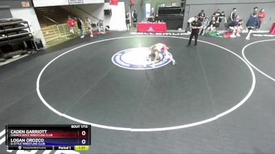 126 lbs Cons. Round 6 - Caden Garriott, Church Boyz Wrestling Club vs Logan Orozco, G-Style Wrestling Club