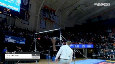 Trinity Thomas - Bars, Florida - 2019 NCAA Gymnastics Regional Championships - Oregon State