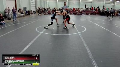 106 lbs Round 4 (8 Team) - Will Soto, Mat Assassins vs Andrew Alexander, Full Circle