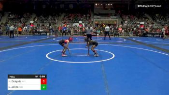 73 lbs Quarterfinal - Hailey Delgado, NXT Level vs Gray Joyce, Maize WC