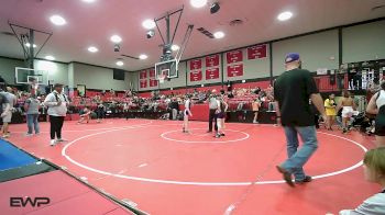 110 lbs Consi Of 8 #2 - Kynlee Whisenhunt, Mannford vs Alexis Bishop, Bristow