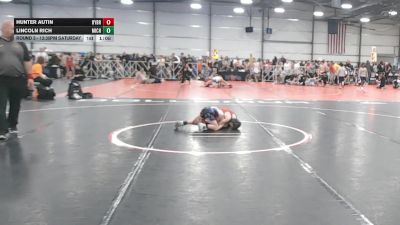 52 lbs Round 3 - 12:30pm Saturday - Hunter Autin, Backyard Brawlers vs Lincoln Rich, Team Michigan