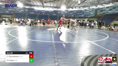 285 lbs Rr Rnd 1 - Tanner Gormanson, Askren Wrestling Academy vs Andrew Olson, Pinnacle Wrestling Club