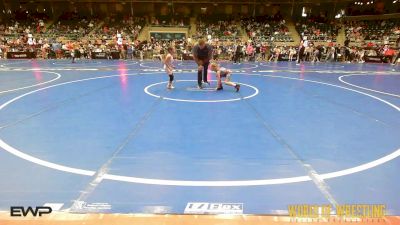 50 lbs Semifinal - Aniston Mills, Keystone Wrestling Club vs Nayelli Romero, Salem Elite Mat Club