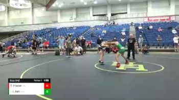 116 lbs Cons. Round 2 - Isaac Ash, Monrovia vs Tommy Frazier, Zionsville WC