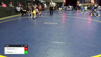 65 lbs Consy 2 - Luke Copenhaver, Northern Lebanon vs Ben Padezan, Penn Trafford