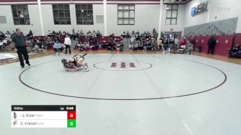 150 lbs Consi Of 16 #2 - Jack Kizer, Cary Christian School vs Emmit French, Chattanooga Christian