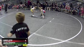 50 lbs Quarterfinals (8 Team) - Corbyn Zitek, Nebraska Maize vs Henrik Pederson, North Dakota 2