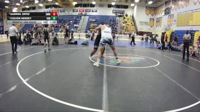 285 Gold 1st Place Match - Colton Hersey, Camden vs Gabriel Ortiz, Southwest Miami