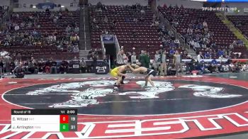 126 lbs Prelims - Cody Witzer, Faith Christian Acad vs Jackson Arrington, Forest Hills Hs