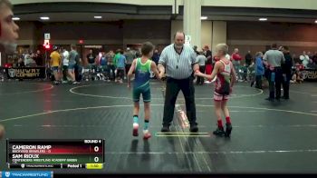 67 lbs Round 4 (6 Team) - Cameron Ramp, Backyard Brawlers vs Sam Rioux, Contenders Wrestling Academy Green